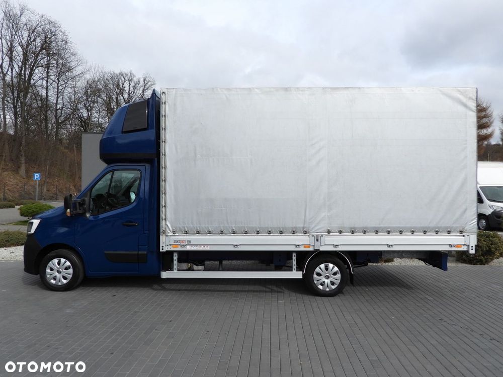 Renault MASTER PLANDEKA 10 PALET WEBASTO TEMPOMAT LEDY PNEUMATYKA KLIMATYZACJA  165KM - 10