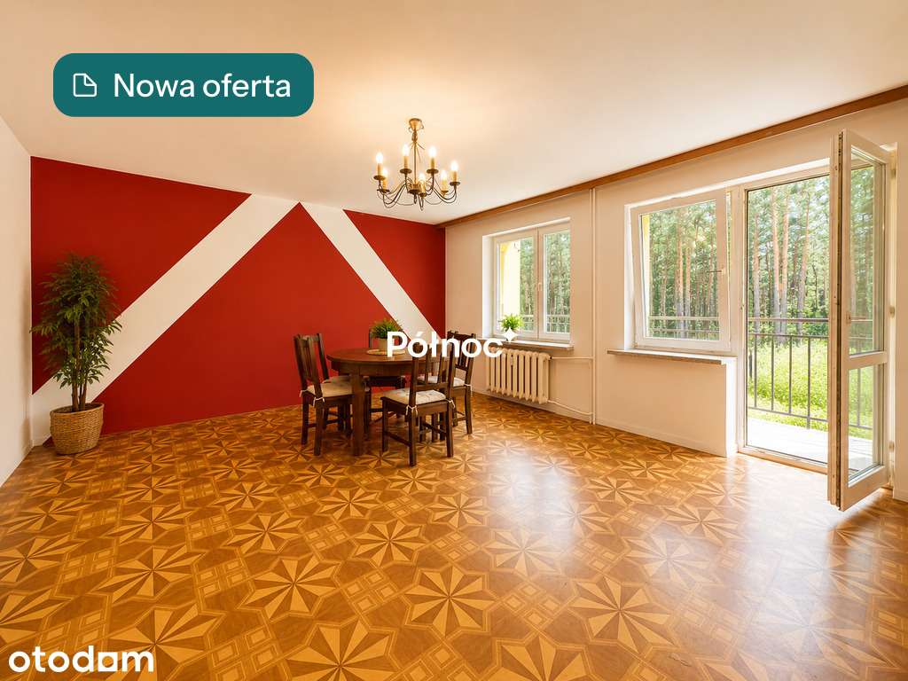 3 pokoje z widokiem na las | 57,60m² | Siemiatycze