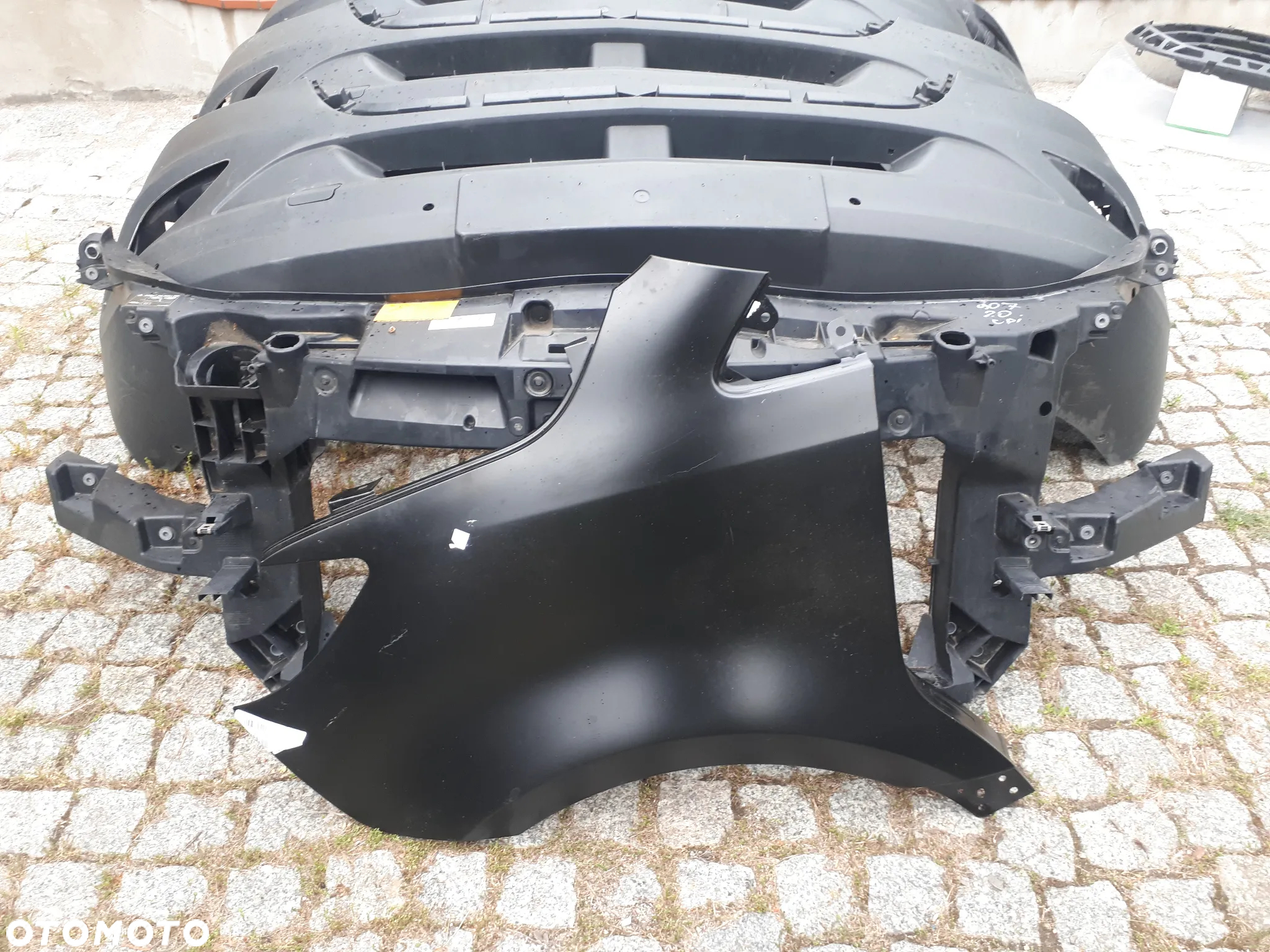 MERCEDES SPRINTER 907 910 ZDERZAK PRZEDNI PDC HALOGENY - 2