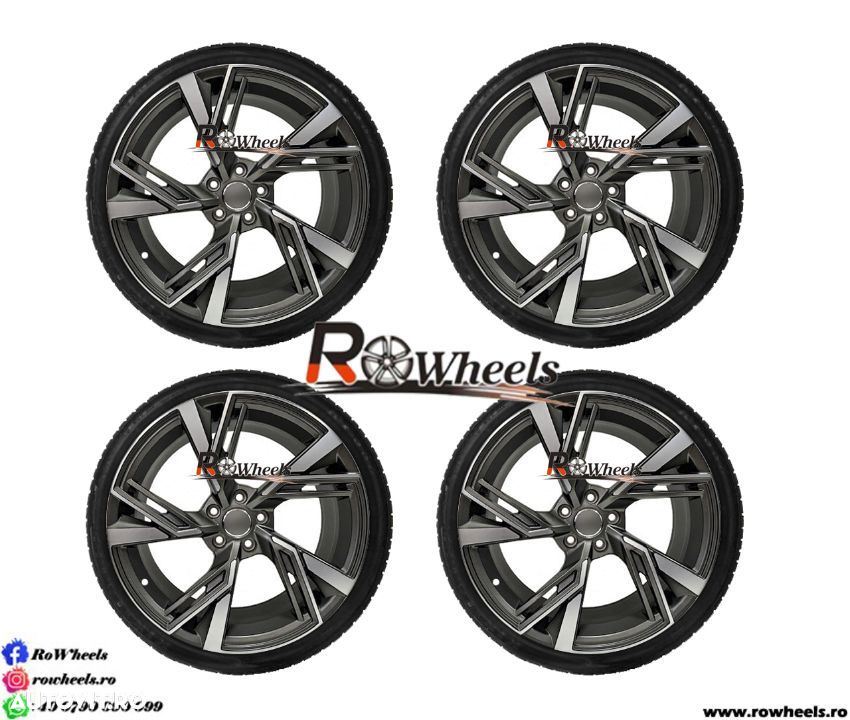 Jante AUDI RS19 R19 Model 2021 RS A4 A5 A6 A7 A8 Q3 Q5 Q7 Q8 RS anvelope vara - 3
