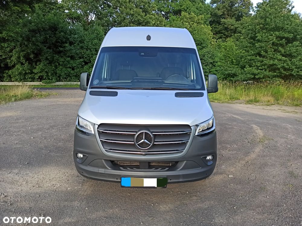 Mercedes-Benz SPRINTER 316CDI 2020R L2H2 AUTOMAT KAMERA 360° KLIMATRONIC TEMPOMAT LEDY KEYLESS GO HAK WEBASTO ŁADNY ZADBANY - 14