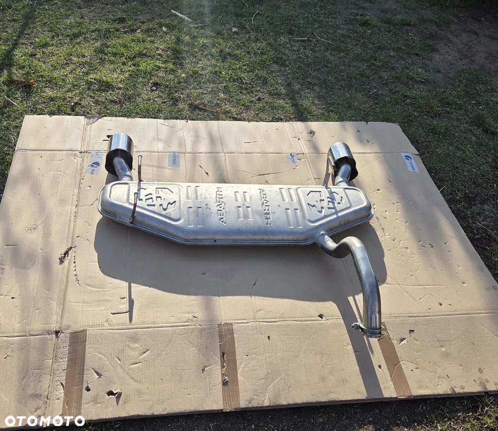 Wydech Tłumik Końcowy Fiat 500 Abarth 1.4 51901124 Exhaust Rear Silencer Fiat 500 Abarth 1.4 0051901124 - 1