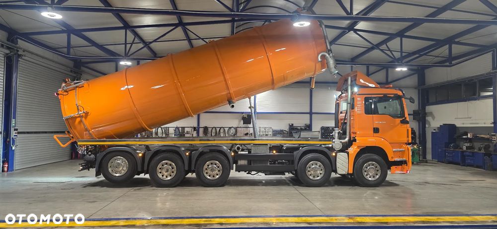 MAN TGS 50.480 Euro5 asenizacyjny 10x4 beczka WUKO cysterna - 6