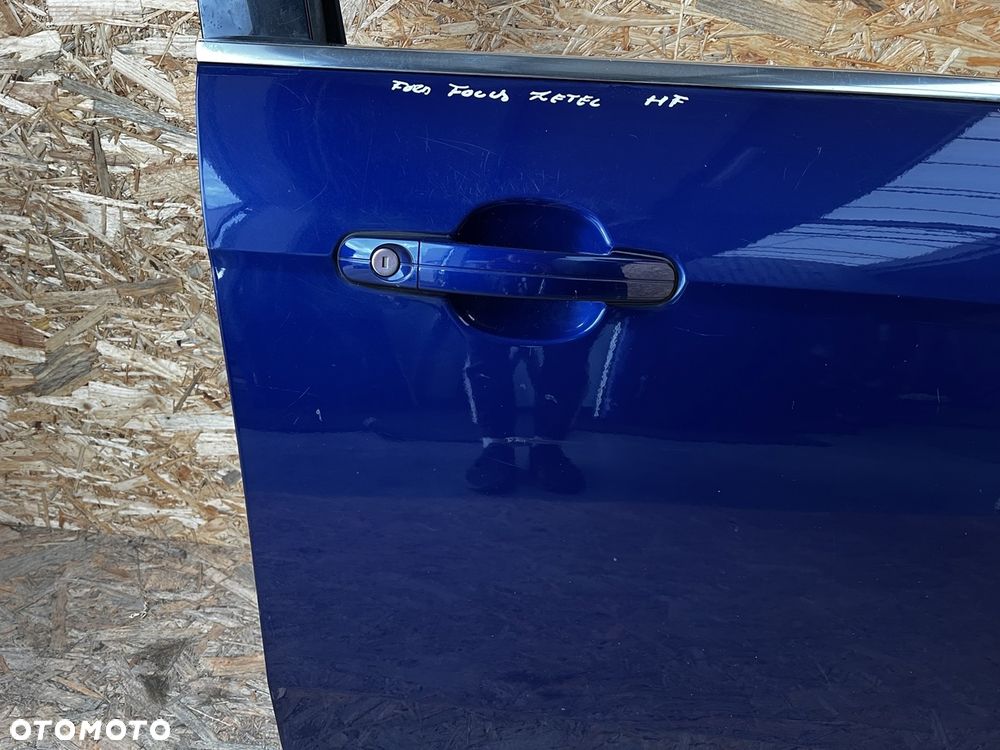Drzwi PRZEDNIE PRAWE prawy przód FORD FOCUS MK3 LIFT HB 5D Kod lakieru: HF - 10