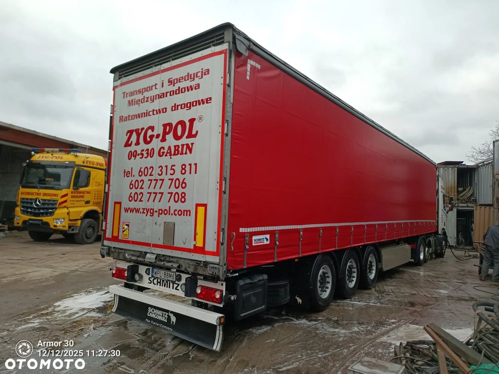 Schmitz Cargobull standard z zabudowa varios dach podnoszony reg. - 2