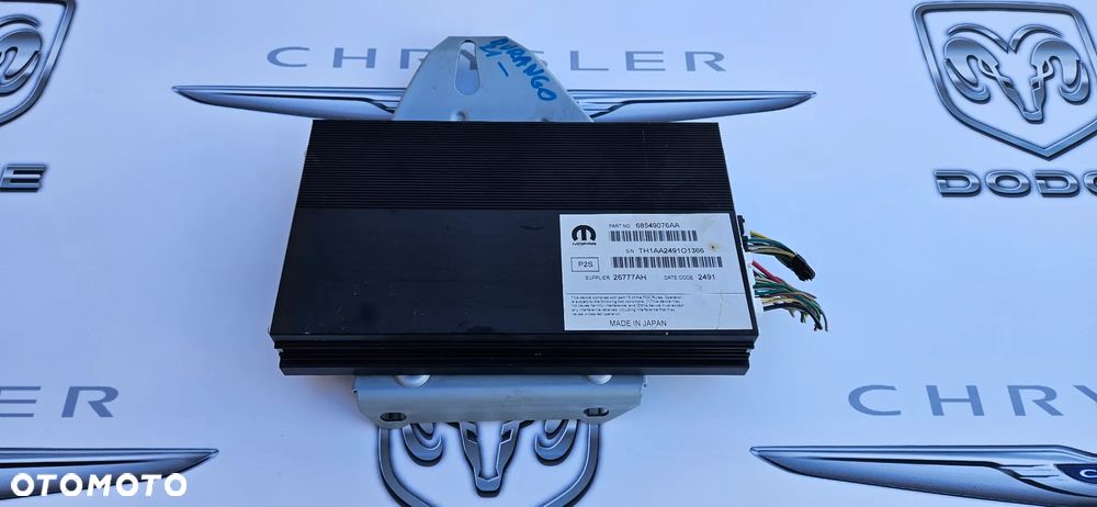 Dodge Durango III LIFT 2021-2025  wzmacniacz z kostkami 68549076AA - 2