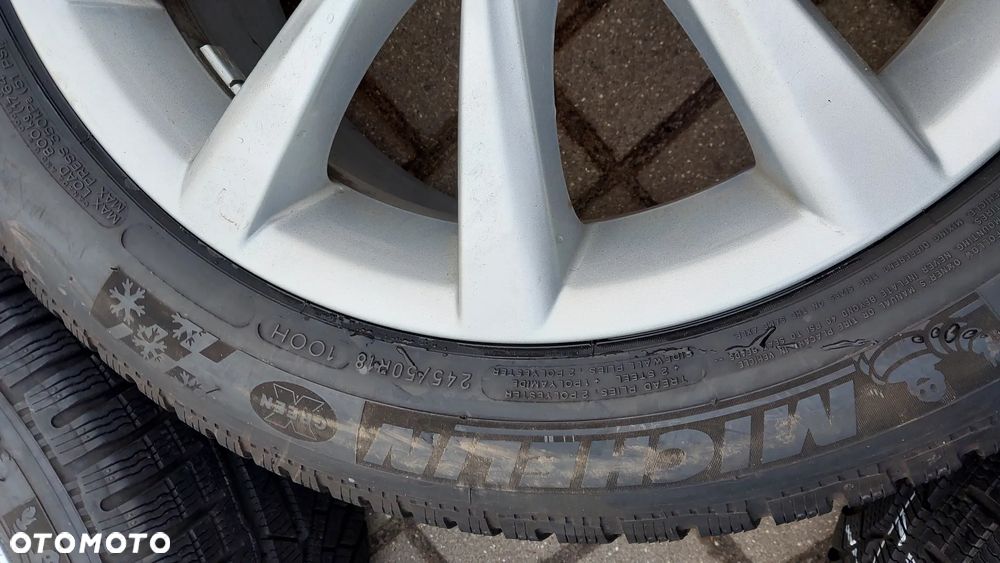 BMW G11 G12 G14 G15 G16 G32 G30 KOŁA ZIMA 18" ORYGINAŁ IDEALNE michelin 245/50r18 RUNFLAT - 5