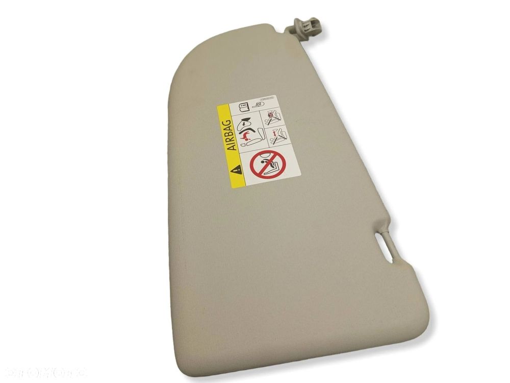 Osłona przeciwsłoneczna Prawa Prawy Przód Volkswagen Caddy III 2K0857552 - 8