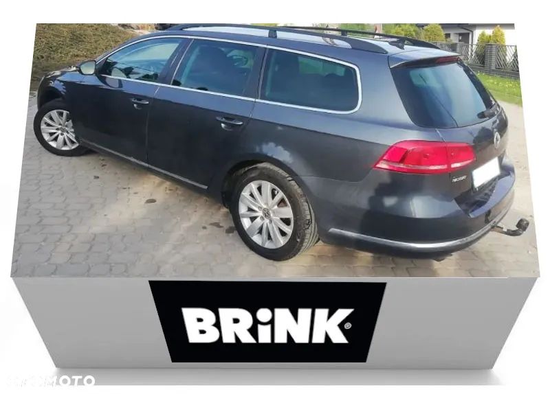 WYPINANY AUTOMAT HAK HOLOWNICZY+STAŁY PLUS VW PASSAT B7 SEDAN+KOMBI 10-15 +VOLKSWAGEN CC COUPE 11-16 - 16