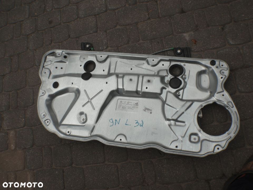 podnośnik mechanizm szyby linka polo 9n IV 4  3 drzwi 5 drzwi - 2