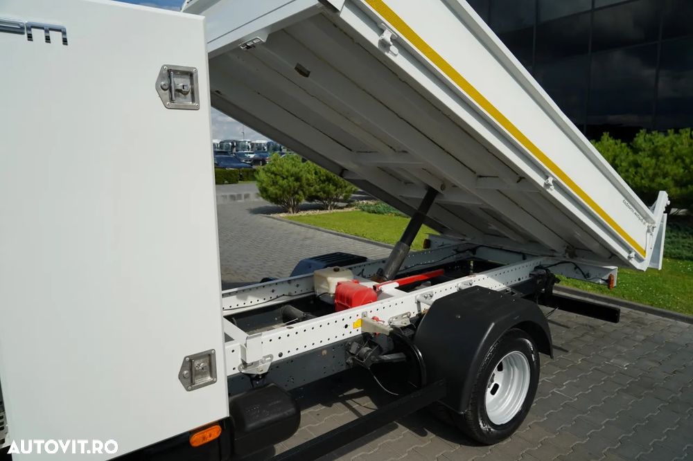 Iveco DAILY 35-160 / BASCULATOR SPATE / OȚEL / 3 LOCURI / DOUĂ / MANUAL / IMPORTAT / EURO 6 - 12