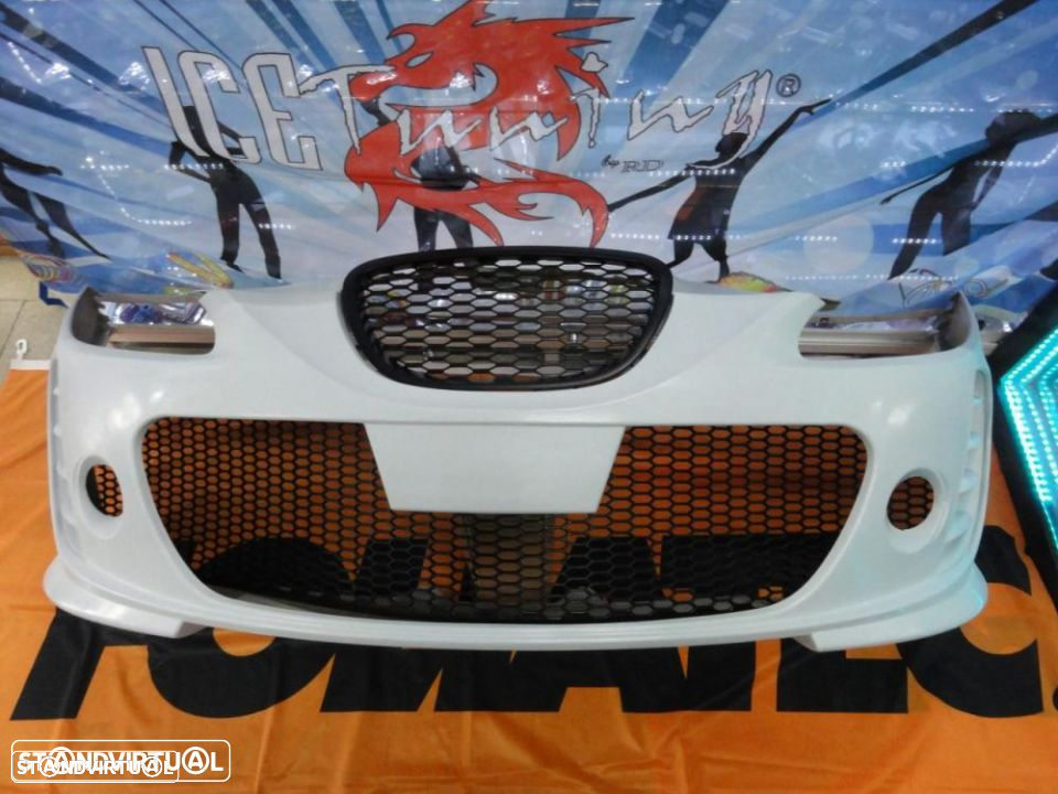 Para-Choques frontal em fibra Seat Leon  1P 05-09 Copa Edition com ou sem grelha e rede universal - 5