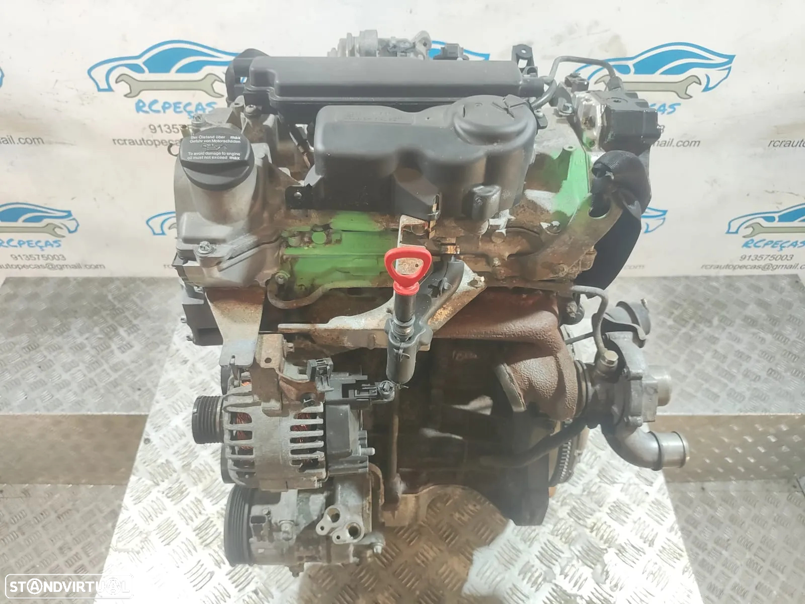 Motor Completo Mercedes Benz Smart Mitsubishi 1.5 CDI 12v 95cv 639939 Injeção Bosch - 5