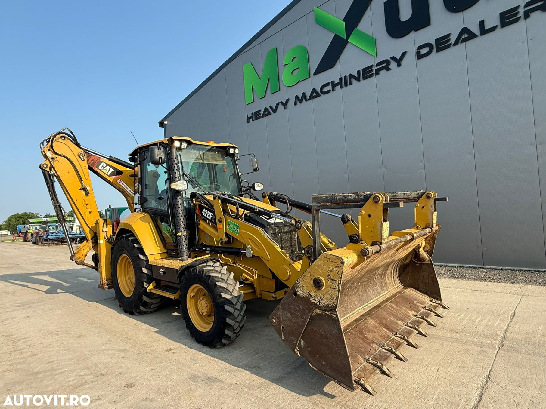 Cat 428F2 Buldoexcavator - 6