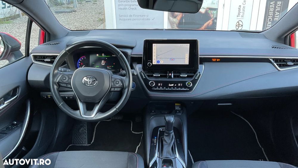 Toyota Corolla 1.8 HSD TS Exclusive tapiterie Neagra - 9