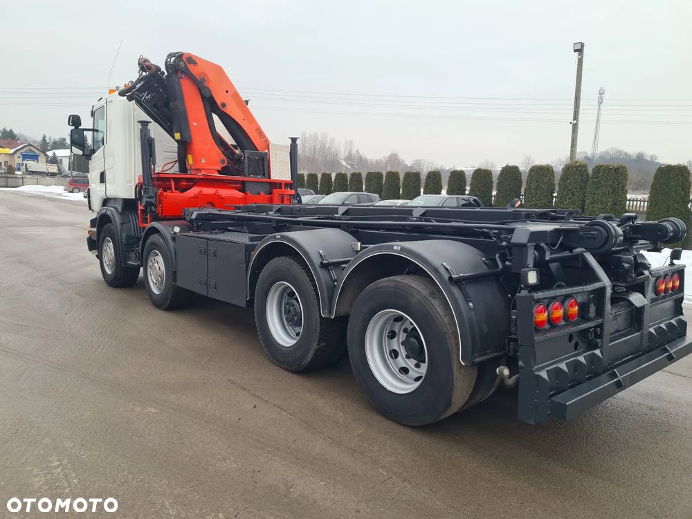 Scania R480 8X2 HDS PALFINGER PK20002 HYDRAULIKA DO WYWROTU ROTATOR PILOT - 9