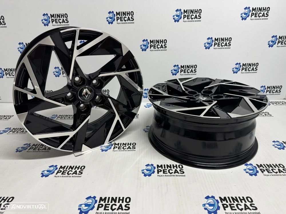 Jantes Look Renault Megane 2025 em 17 (5x114.3) Preto e Polido - 4