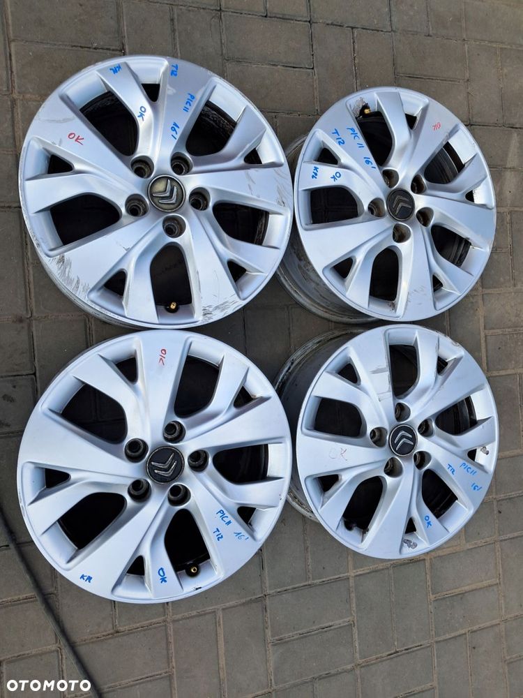 citroen c4 picasso ii felgi aluminiowe 16" 5x108 et47 9677089777 - 1