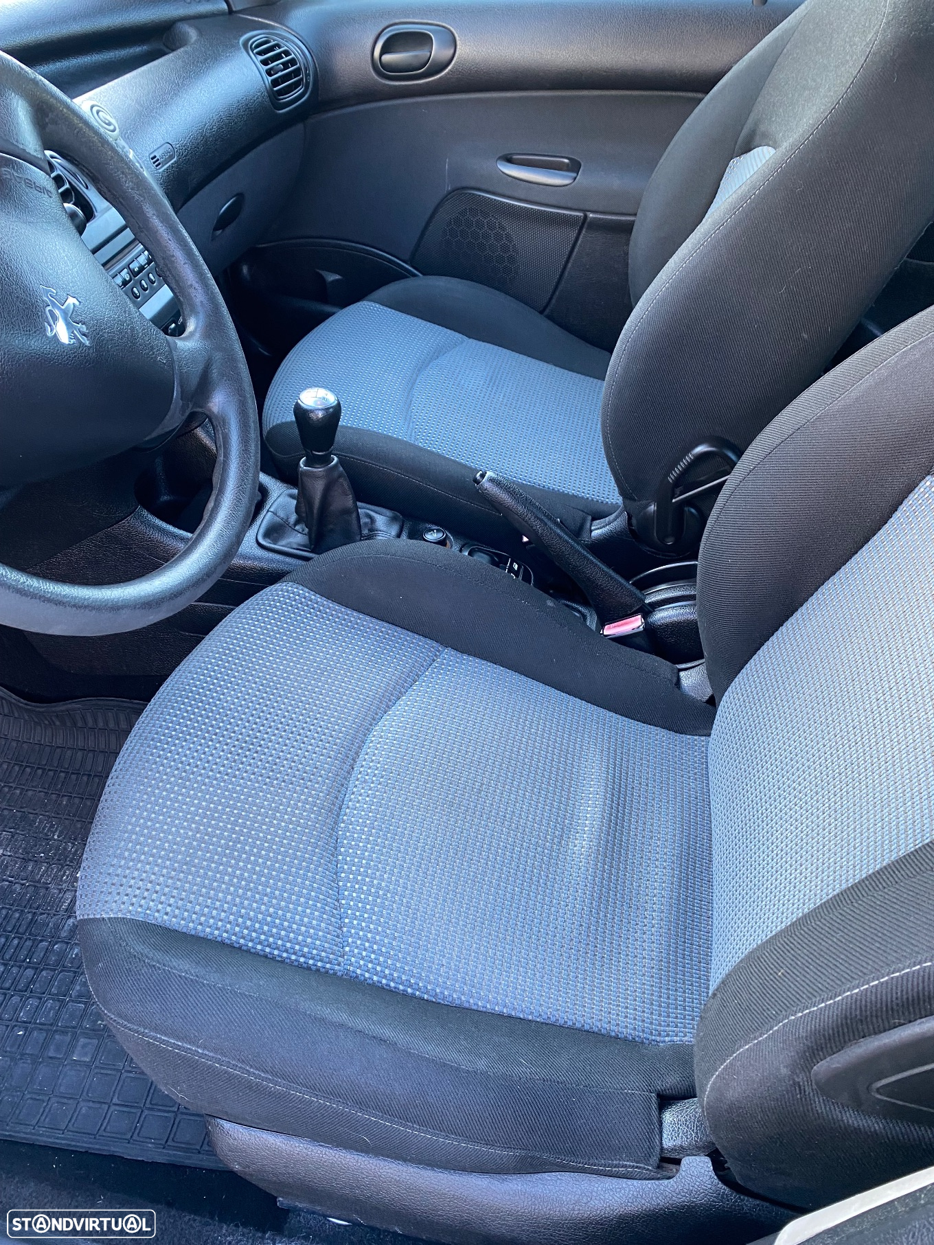 Peugeot 206 1.1 Black & Silver - 9