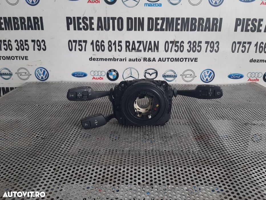 Spira Spirala Volan Airbag SZL Cu Pilot Automat Maneta Bmw E87 E88 E81 E82 E90 E91 E92 E93 Cod 69895 - 1