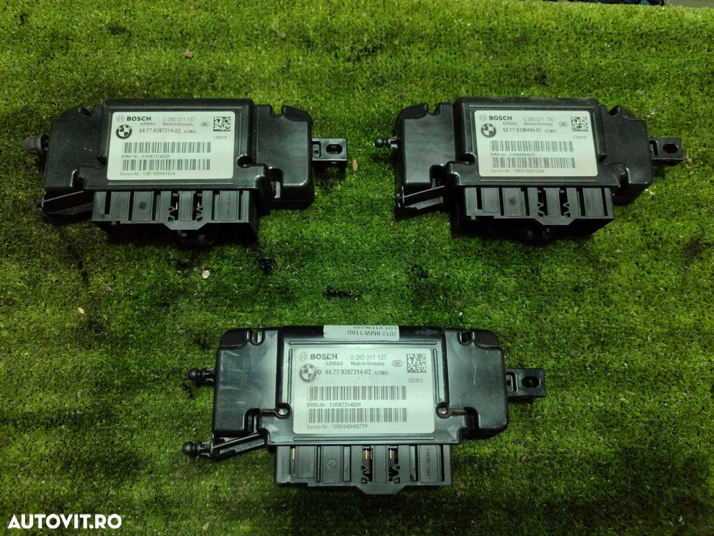 CALCULATOR AIRBAG (3 BUC.) BMW 116D 2010 E81 E82 E87 E88 2.0 DIESEL MANUAL / 2004-2011 / BMW SERIA 1 F20 118D SE 2.0 DIESEL 2012 / HATCHBACK 2011-2019 / BMW SERIA 4 M-PACHET 420D F32 / F33 / F36 2.0 DIESEL 2013 / COUPE 2013-2021 / COD OEM 6577 9267214 / 6577 9296494 - 1
