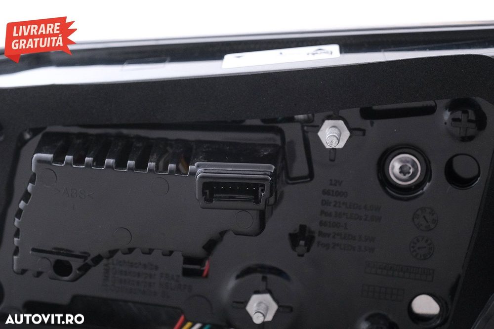 Stopuri Full LED BMW Seria 5 G30 Sedan (2017-2019) LCI Design LED Static- livrare gratuita - 16