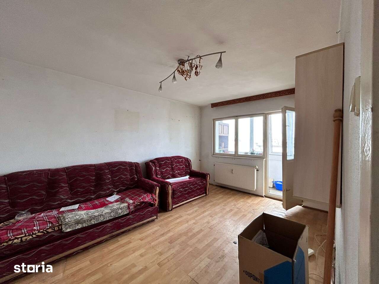 Apartament 2 camere 9 MAI – balcon 10 mp, centrală — fotografia 1