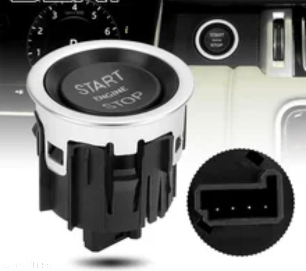 Buton pornire Start Stop Land Rover Range Rover Sport Evoque Discovery - 7
