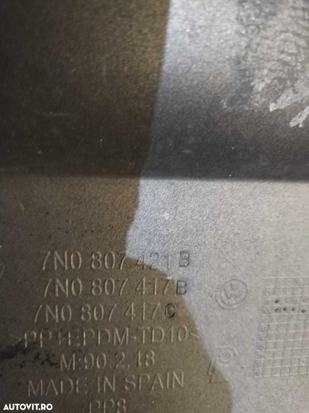 Bara spate VW Sharan, Alhambra, 2010, 2011, 2012, 2013, 2014, 2015, 2016, 2017, 2018, 2019, cod origine OE 7N0807421B. - 14