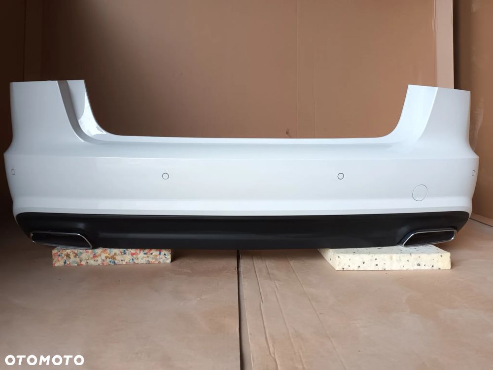 Audi sedan A6 C7 4G kompletny tył klapa lampy zderzak kolor 2Y2Y LS9R 2017 28 km drzwi - 23