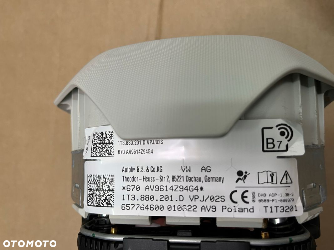KIEROWNICA VW ID.BUZZ VW ID.4 ID.5 ID.7 1T3880201D 1QA419089 JASNA SKÓRA - 7