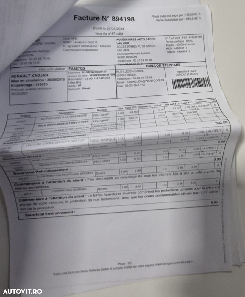 Renault Kadjar Energy dCi 110 LIMITED - 13