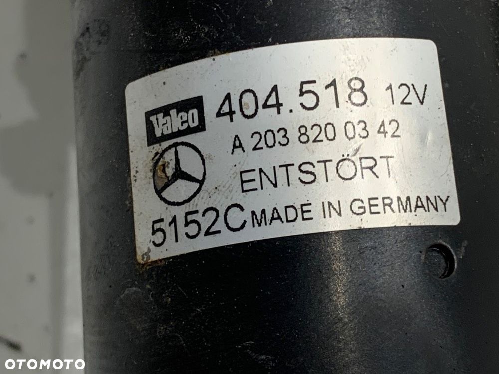 MECHANIZM WYCIERACZEK PRZÓD  MERCEDES-BENZ KLASA C coupe (CL203) 2001 - 2011 C 200 Kompressor - 5