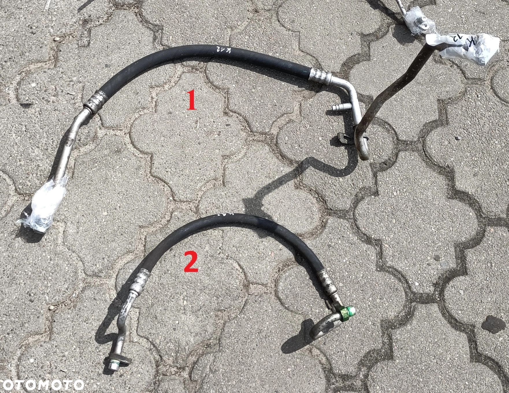 Micra K12 rurka klimatyzacji przewód 1,2 16V benzyna EU Nissan - 1