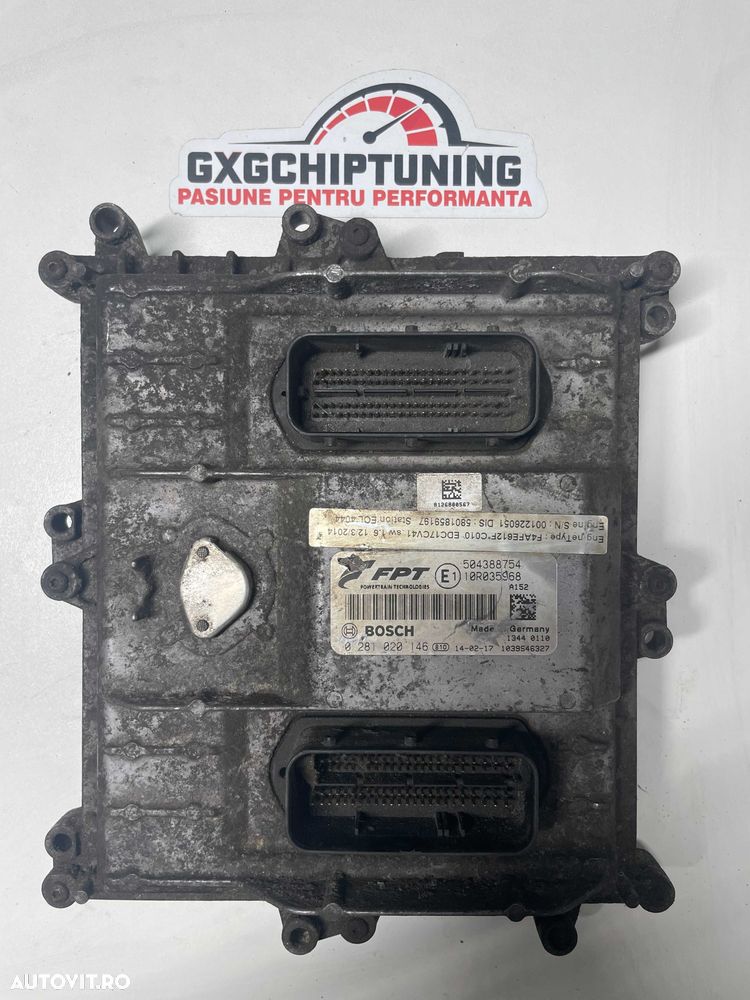 Calculator ECU Iveco Stralis E6 edc17cv41 0281020146 - 1
