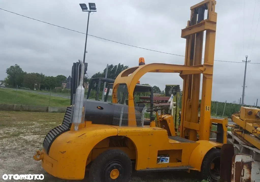 WÓZEK WIDŁOWY HYSTER 70 CATERPILLAR 40 STILL JUNGHENRICH LINDE CLARK MANITU TELESKOPOWY - 9