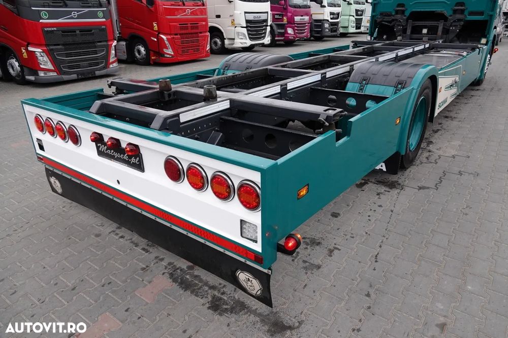 Scania G 280 / BDF / ȘASIU 7.7 M / RETARDER / SOLID / PIELE / EURO 6 - 12