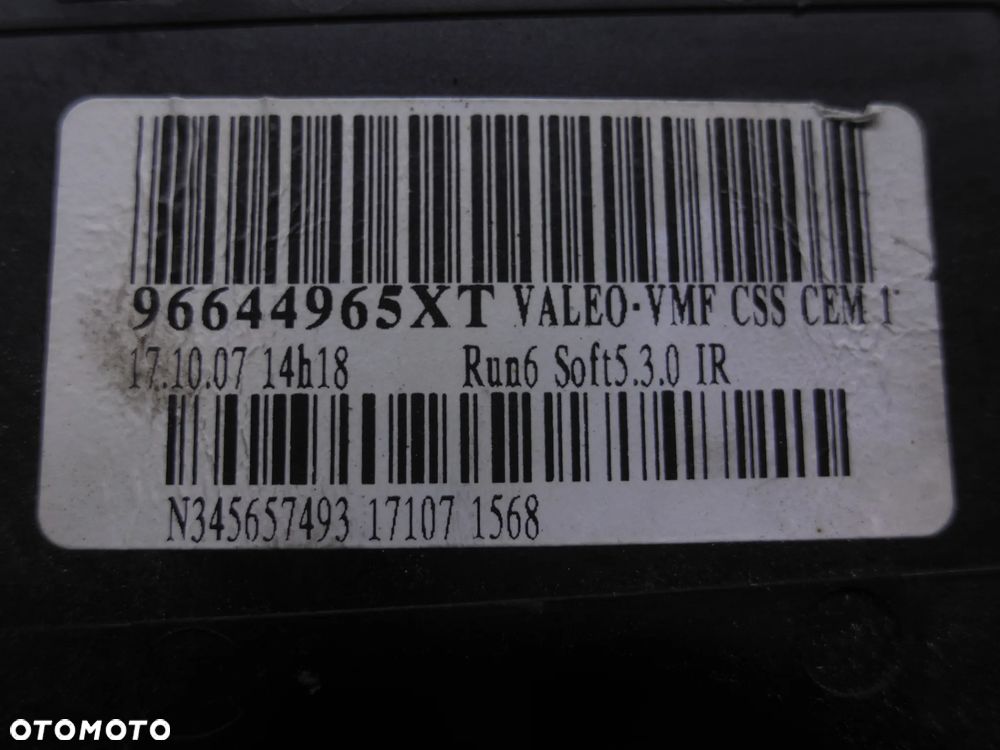 CITROEN C4 GRAND PICASSO I PRZEŁĄCZNIK ZESPOLONY 96644965XT - 4