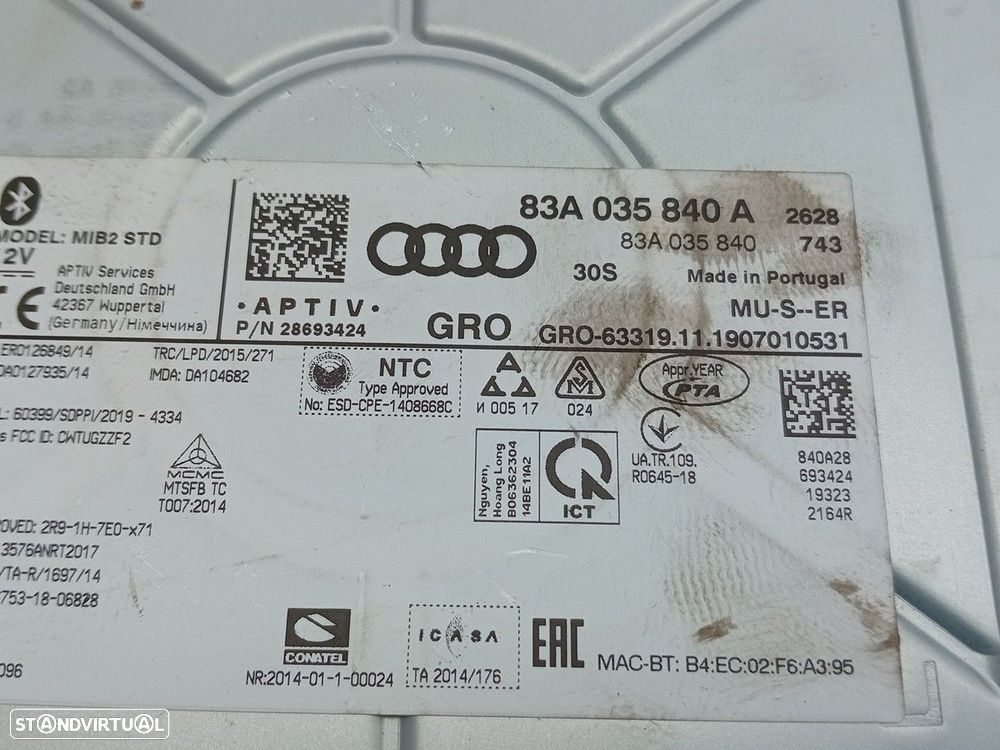 Rádio / auto-rádio AUDI A1 Sportback (GBA) - 4