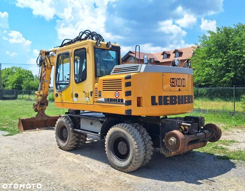 Liebherr 900 a900 Czw c zw kolejowa rail - 2
