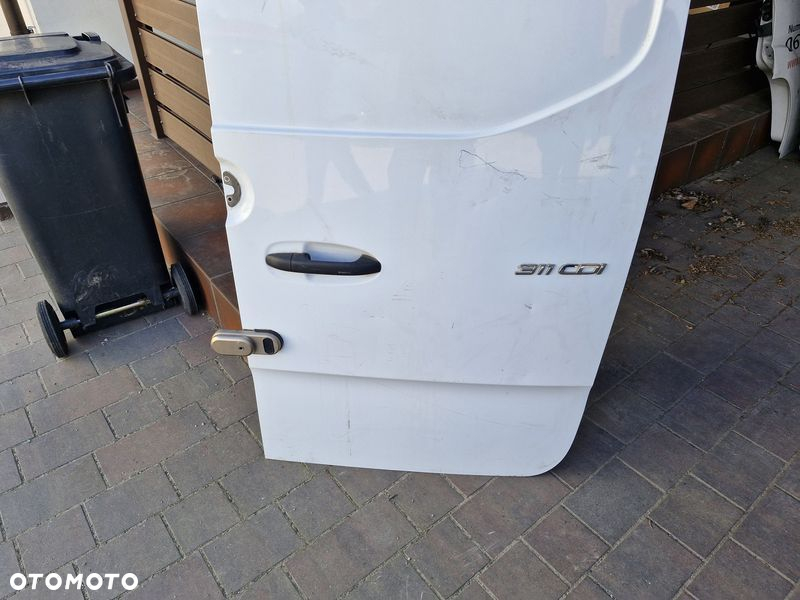 MERCEDES BENZ SPRINTER W907 W910 DRZWI PRAWY TYŁ TYLNE SKRZYDŁO NISKIE - 5