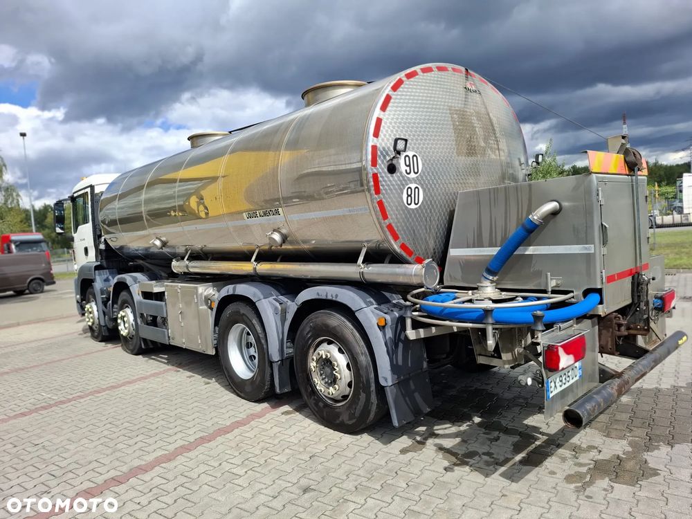 MAN TGS 35.460 8x4 Cysterna dowóz wody asenizacja pompa - 12