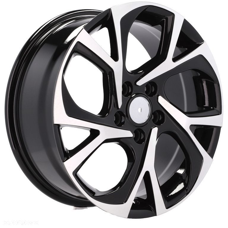 4x Felgi 18 m.in. do TOYOTA CHR Hybryda Yaris V Corolla Cross RAV4 Camry Yaris Cross - FE132 (BK5962 - 9