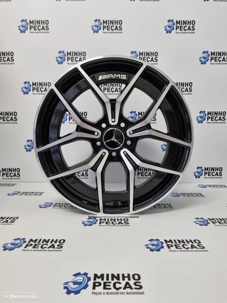 Jantes Mercedes Novo Class C e E AMG em 19 - 8