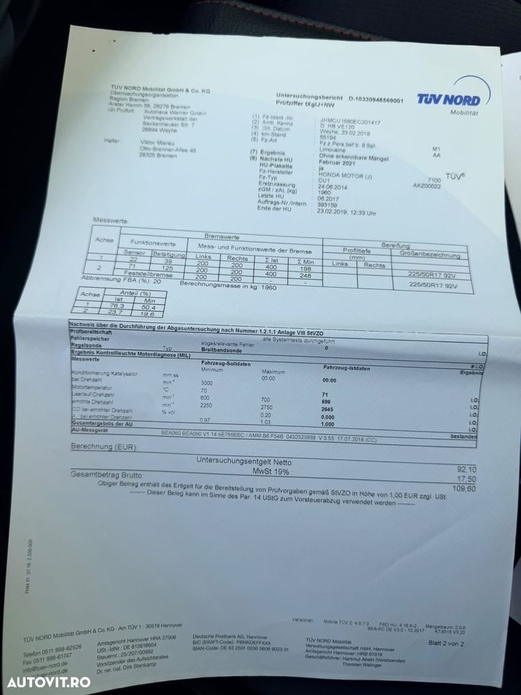 Honda Accord 2.0 Automatik Elegance - 26