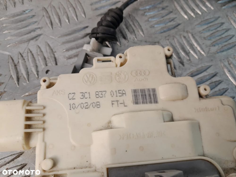 Zamek drzwi przedni lewy SKODA Superb II 08-13r. 3C1837015A - 6