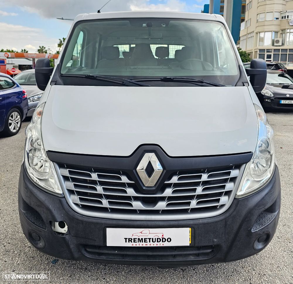 Renault MASTER CABINE DUPLA CAIXA ABERTA 7 LUGARES. - 2
