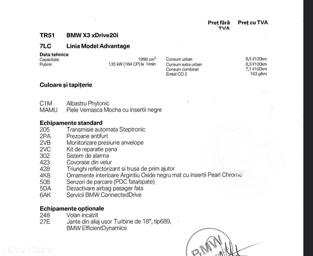 BMW X3 xDrive20i AT Advantage - 11