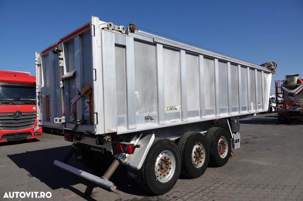 Benalu BASCULANTE ALUMINIU 28 M3 / AXIE LIFTATOR / GREUTATE 5100 KG - 6