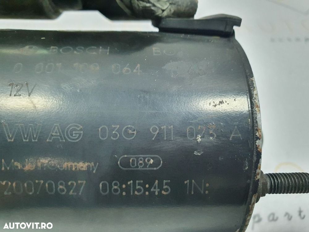 Electromotor AUDI A6 III Avant 4F5, C6 2005 - 20112.0 TDI BLB, BRE 03G911023A - 2